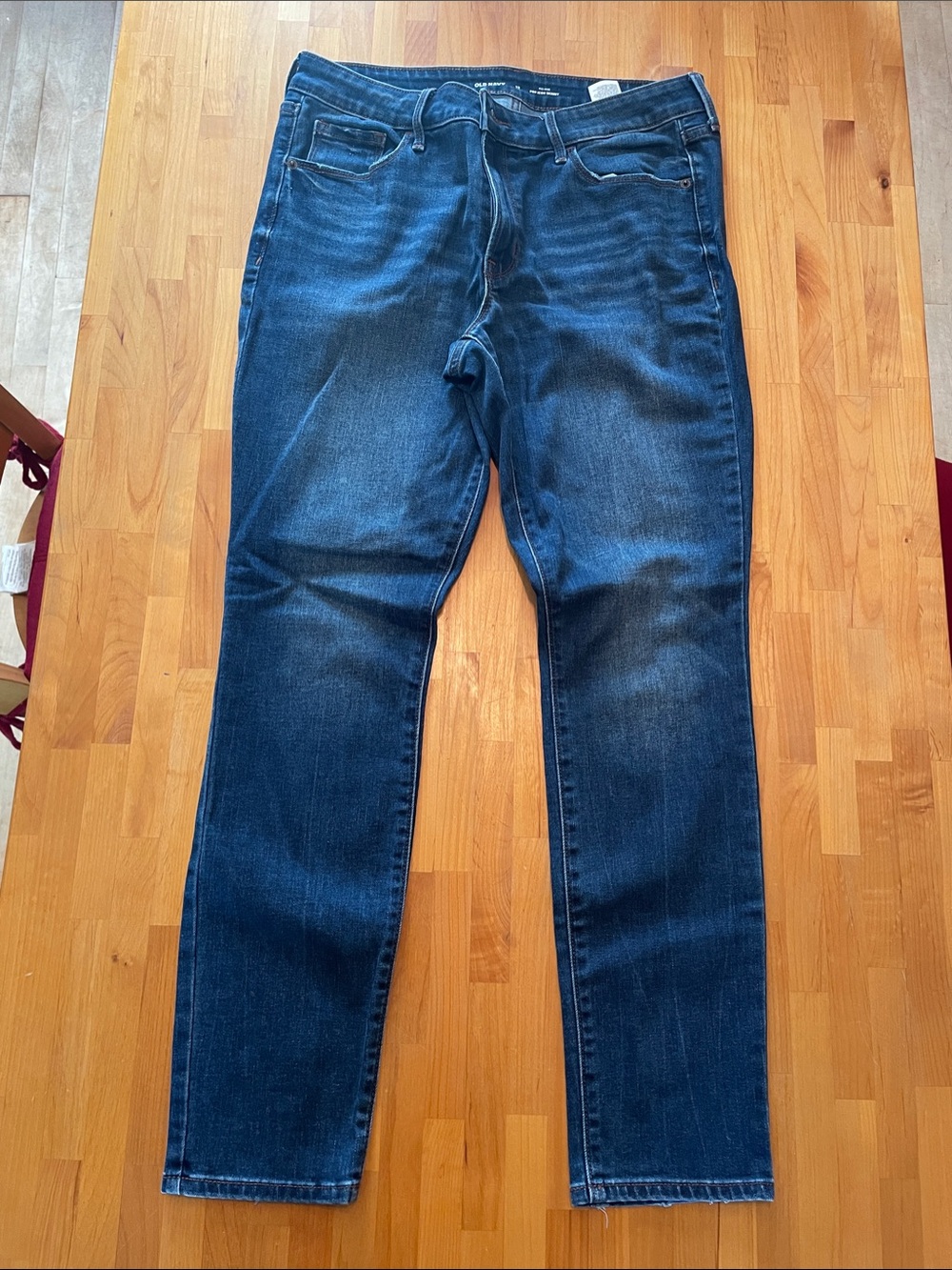 Old Navy Women's Dark Blue Skinny Jeans